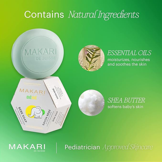 Gentle Hydrating Baby Soap 2 Pack - Image 4