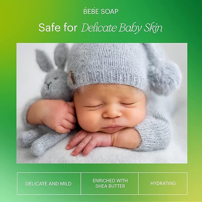 Gentle Hydrating Baby Soap 2 Pack - Image 5